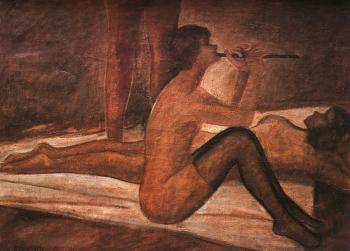 邊史智 Three Nude Women